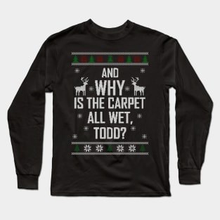 Christmas Vacation Ugly Sweater Long Sleeve T-Shirt